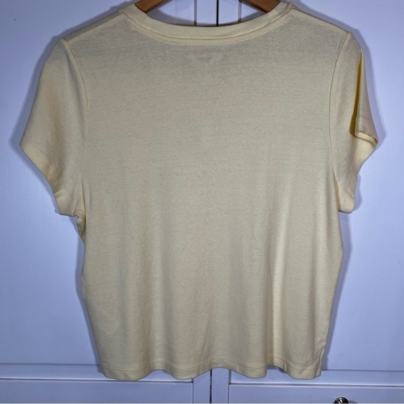 Madewell | NWT | women’s | Day in the Sun | Graphic Tee | Yellow | Size XL - Picture 7 of 8